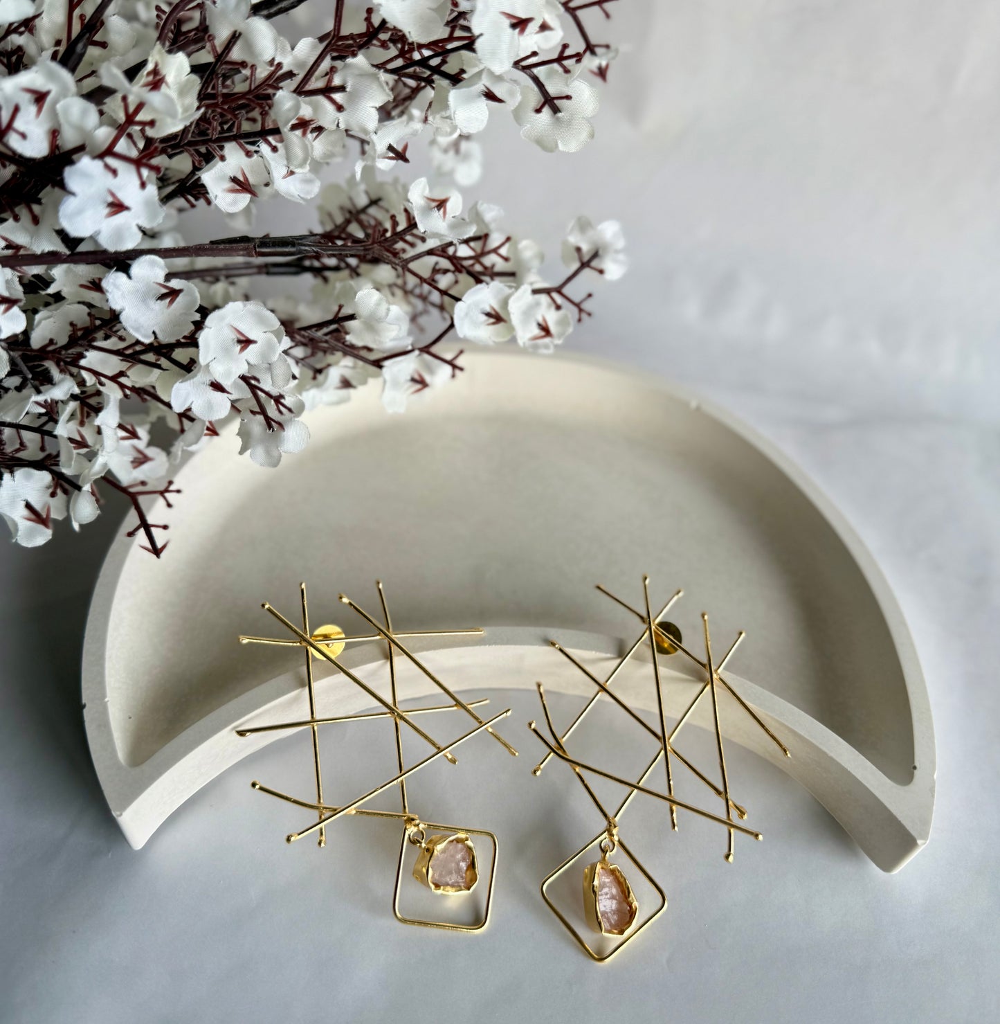 Starlight Grid Earrings