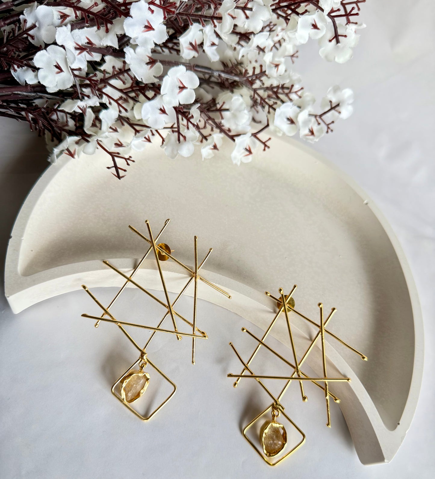 Starlight Grid Earrings