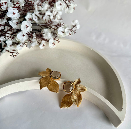 Leaf Whisper Earrings