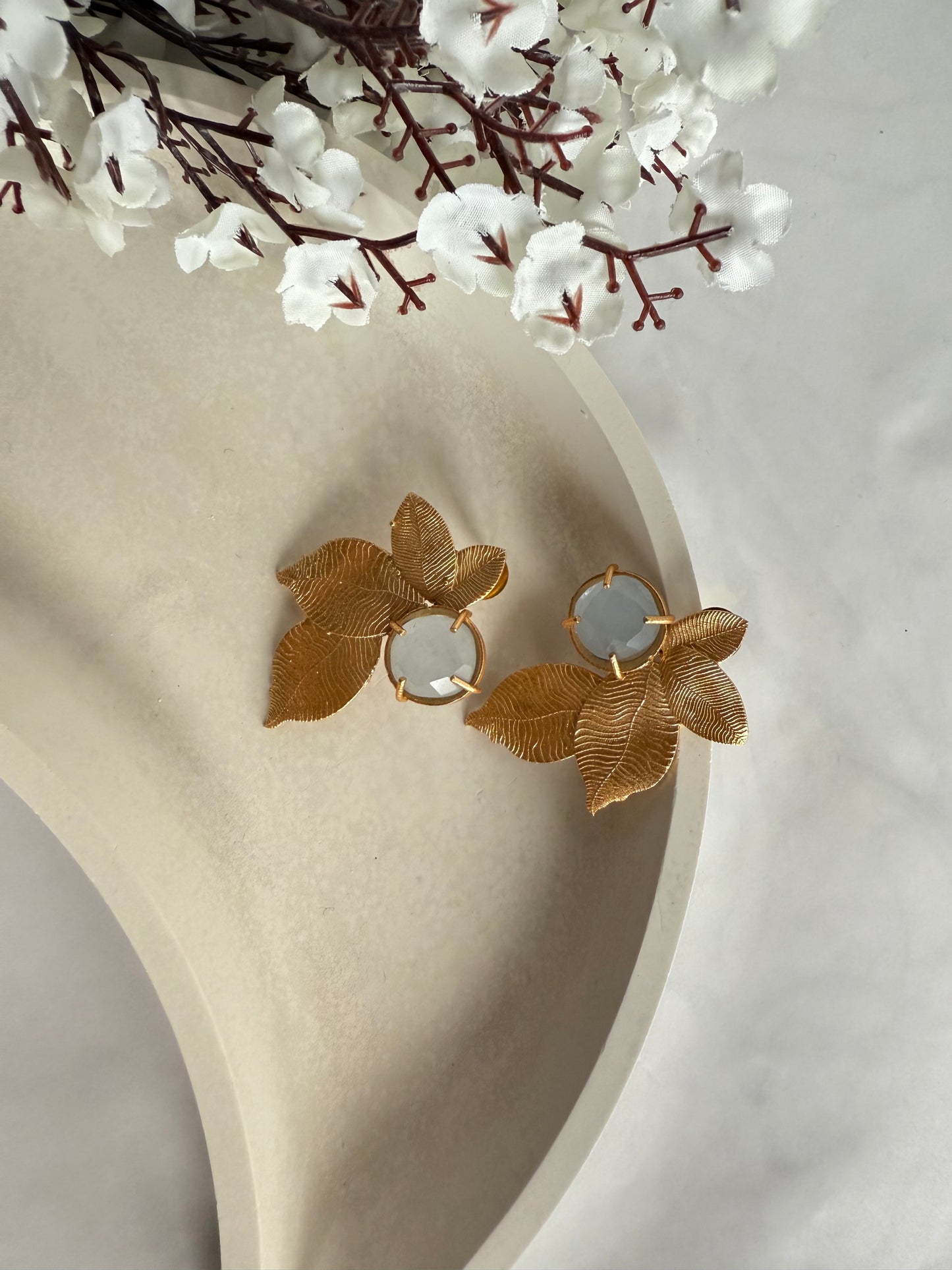 Leaf Whisper Earrings