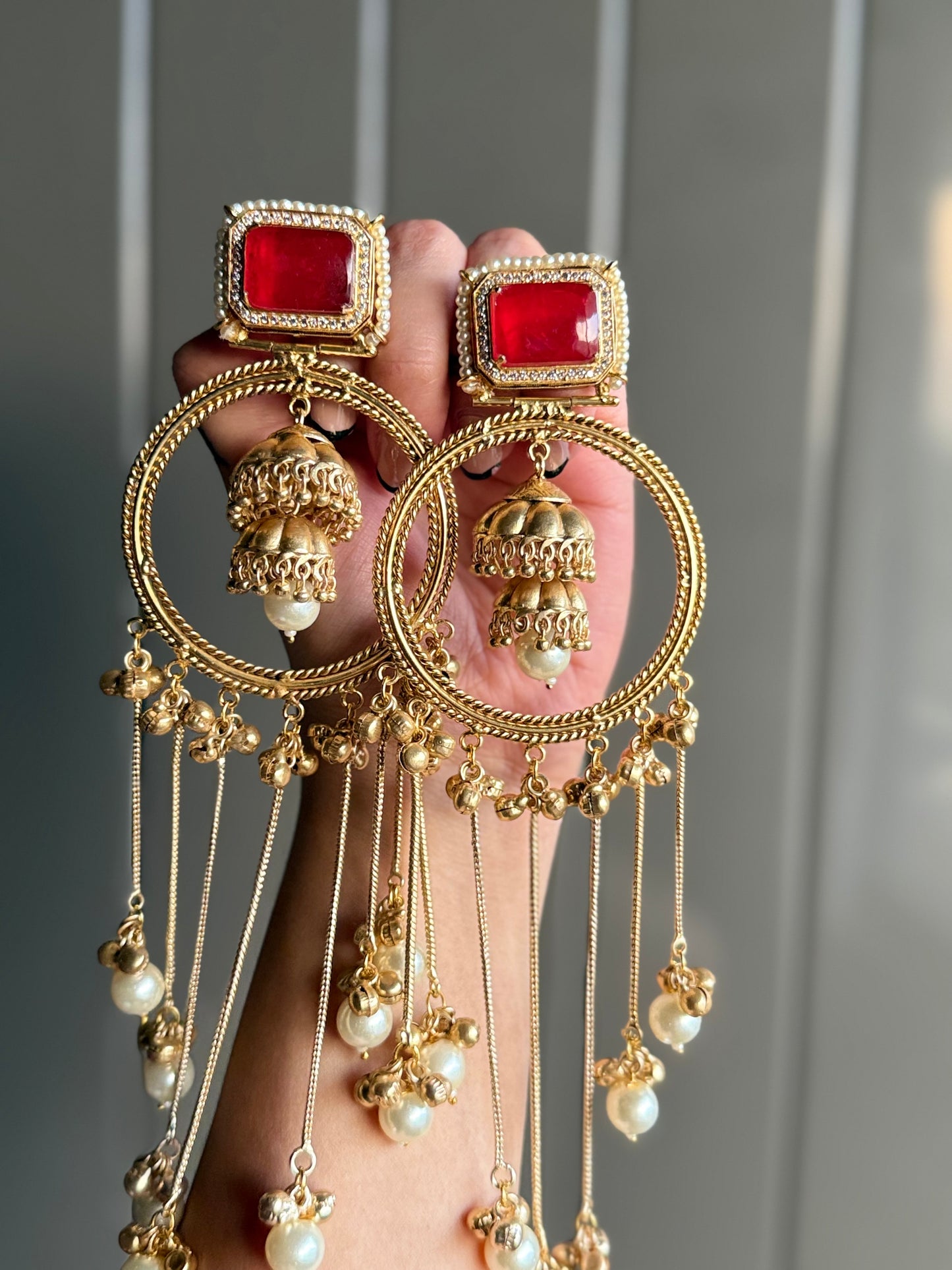 Maharani Chandbali Jhumkas