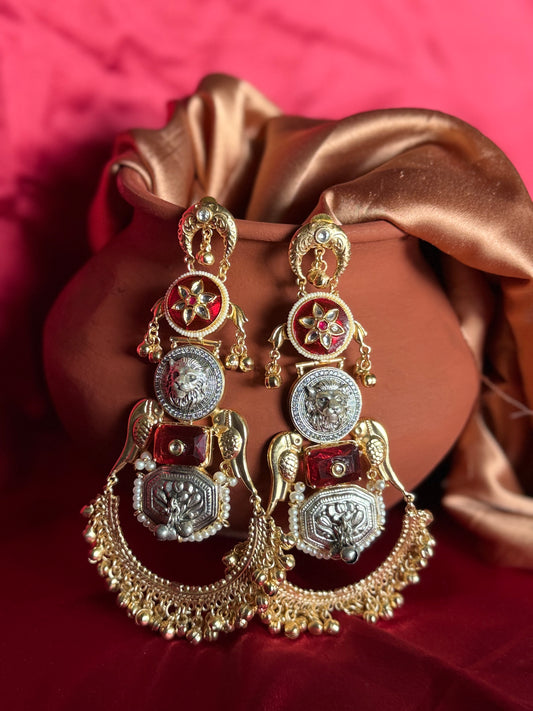 Simhasana Shringar Earrings