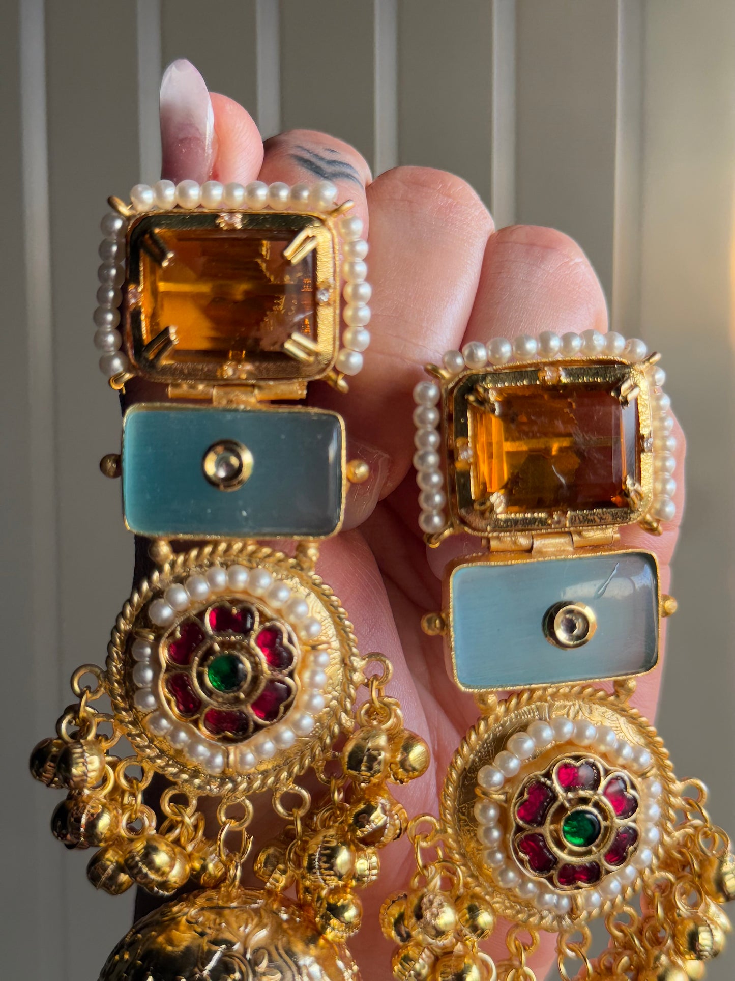 Swarna Pushp Jhumkas