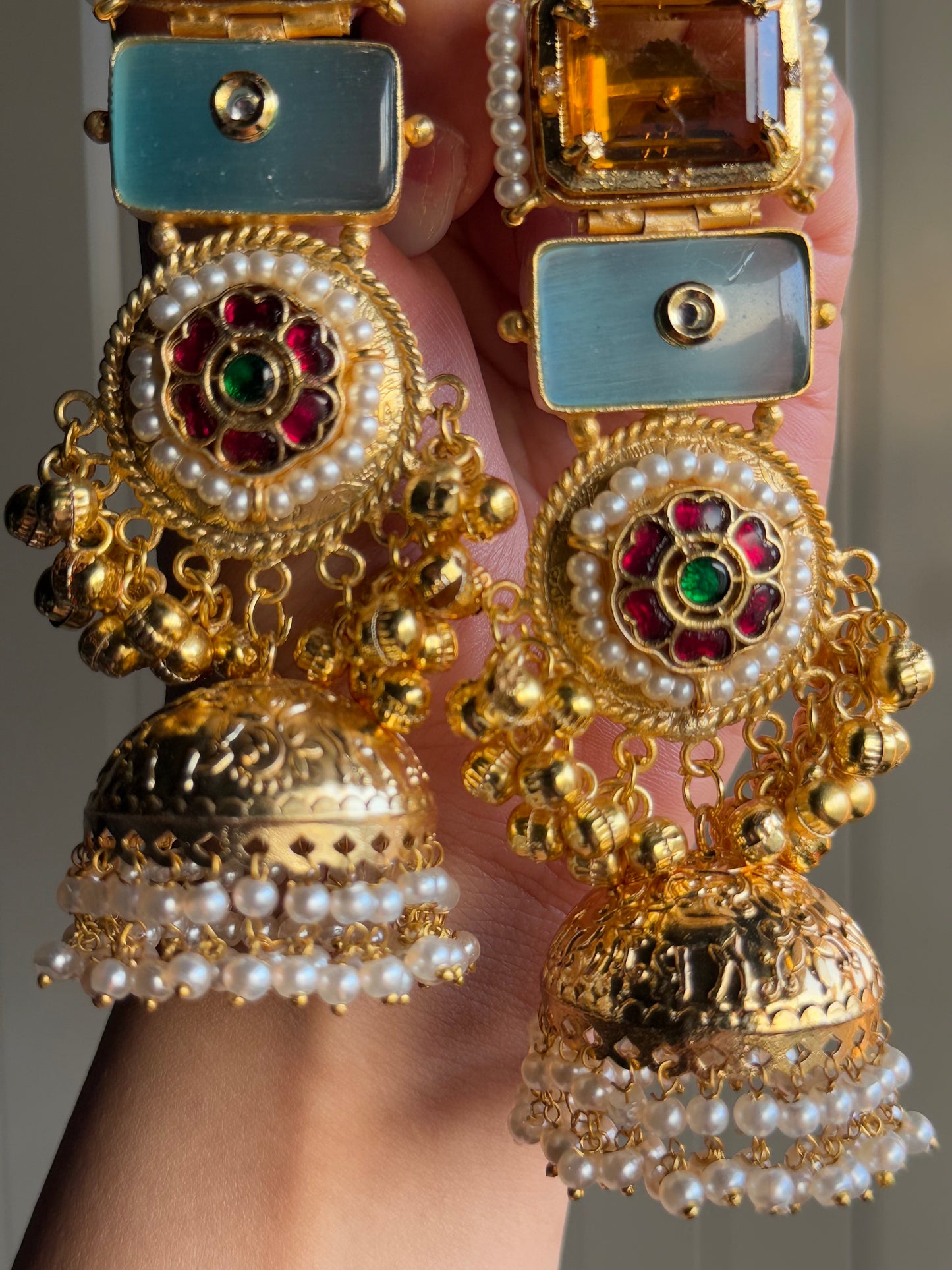 Swarna Pushp Jhumkas