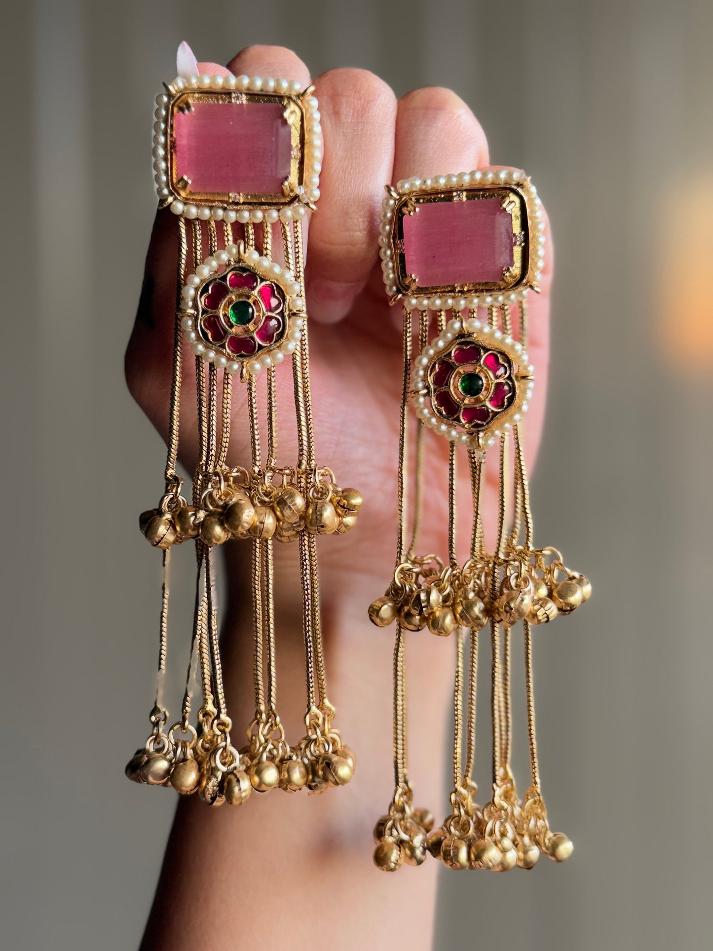 Gulabi Mahal Earrings