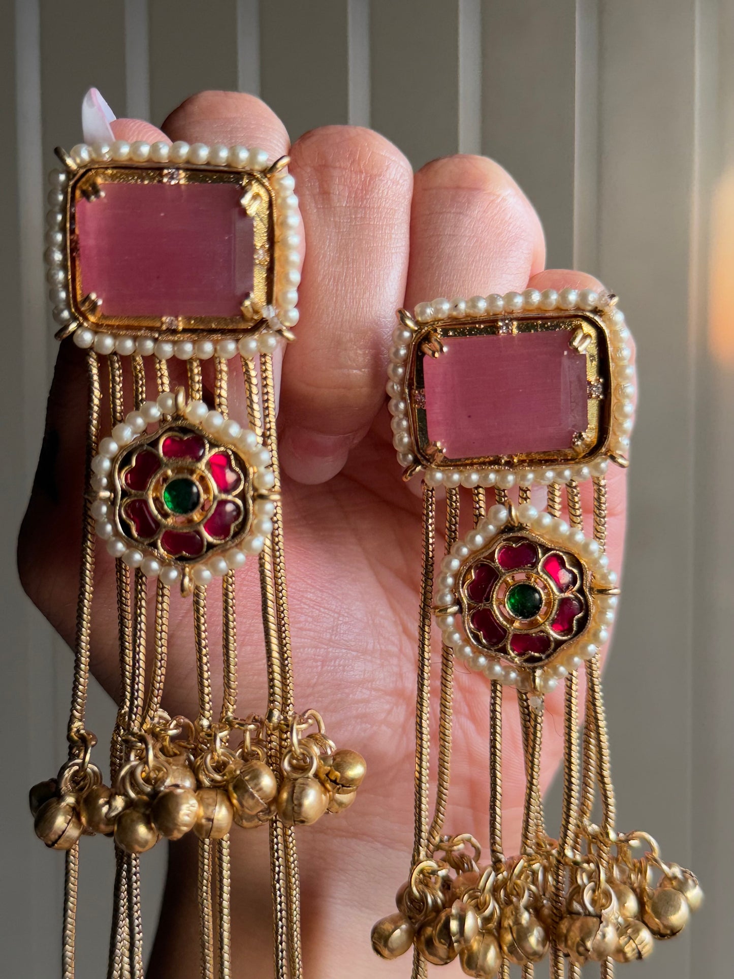 Gulabi Mahal Earrings