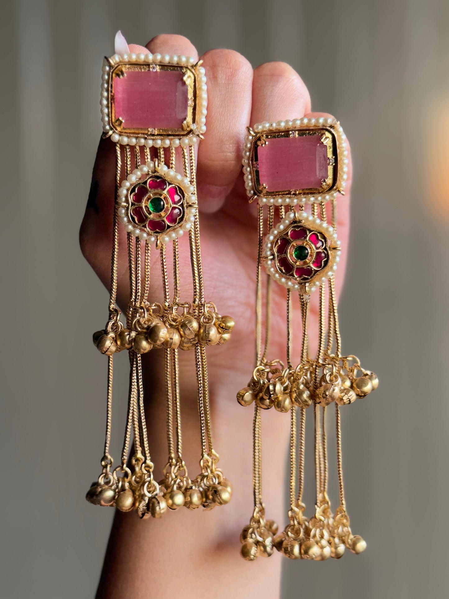 Gulabi Mahal Earrings